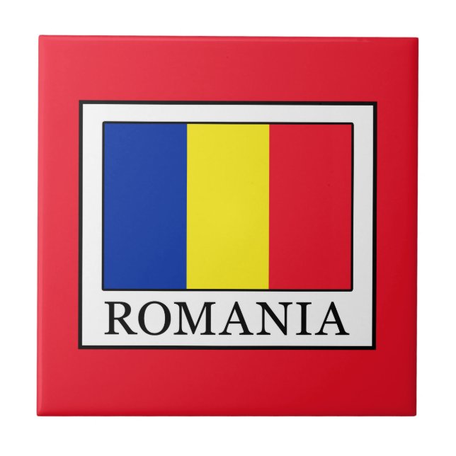 Rumänien Kakelplatta (Framsidan)