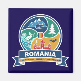 Rumänien Karpaterna Donau Transsylvanien Magnet