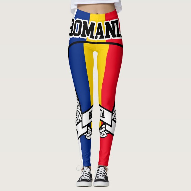 Rumänien Leggings (Framsida)