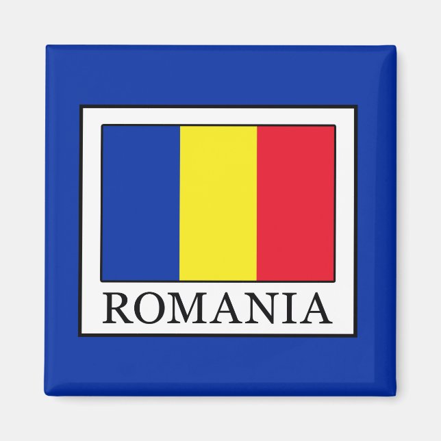 Rumänien Magnet (Framsidan)