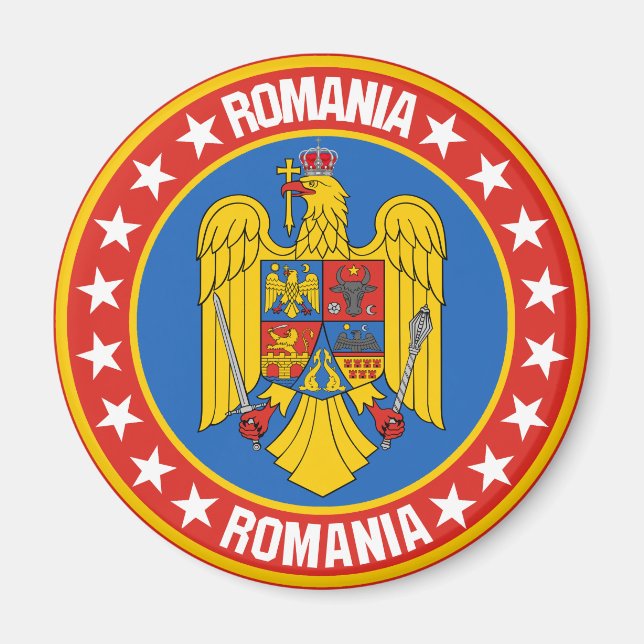 Rumänien Magnet (Framsidan)