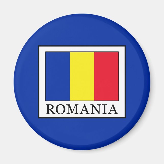 Rumänien Magnet (Framsidan)