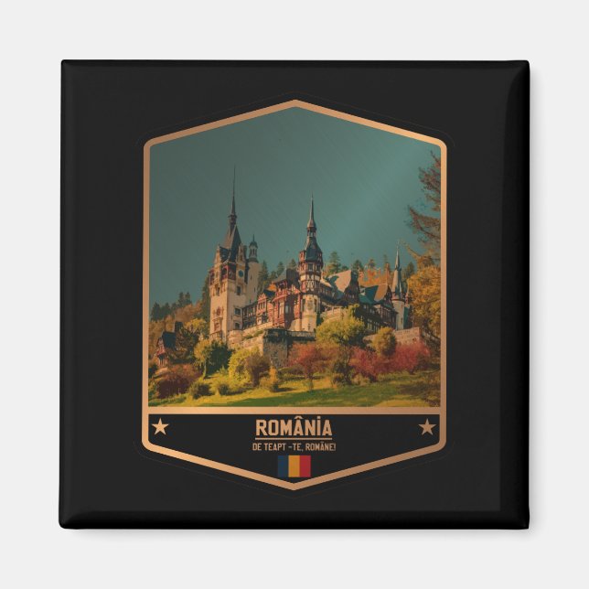Rumänien Magnet (Framsidan)
