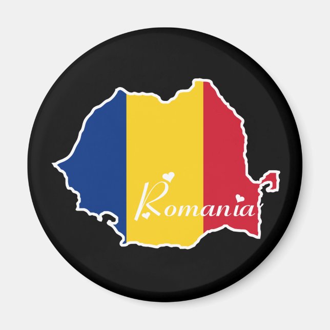 Rumänien Magnet (Framsidan)
