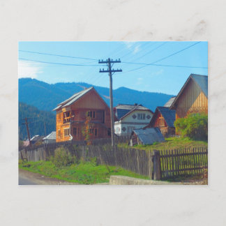 Rumänien Moldavien, jordbruks- by Vykort