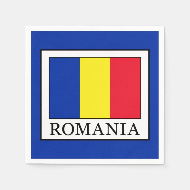 Rumänien Pappersservett (Framsidan)