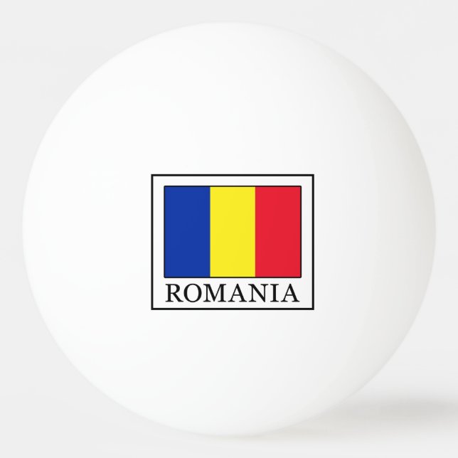 Rumänien Pingisboll (Framsidan)