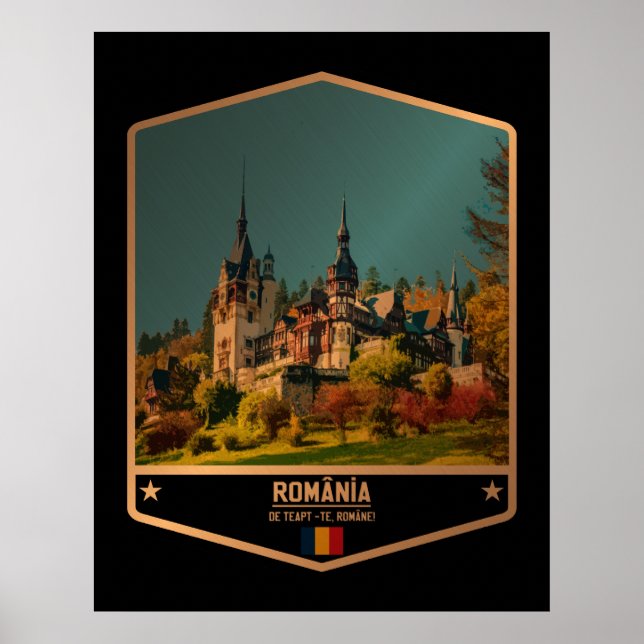 Rumänien Poster (Framsidan)