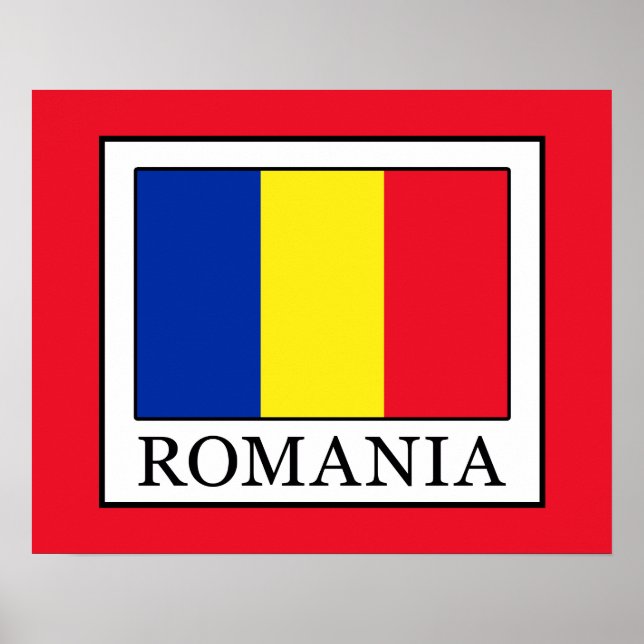 Rumänien Poster (Framsidan)