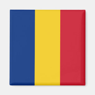 Rumänien (rumänska) Flagga Magnet