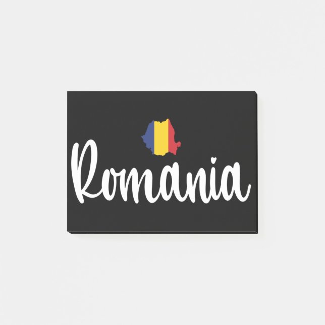 Rumänien Rumänska rumäner Post-it Block (Framsida)