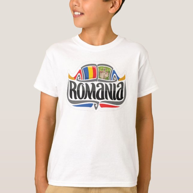 Rumänien Rumänska rumäner T Shirt (Framsida)