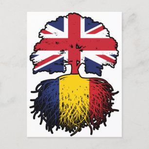Rumänien Rumänska Storbritannien Storbritannien, S Vykort