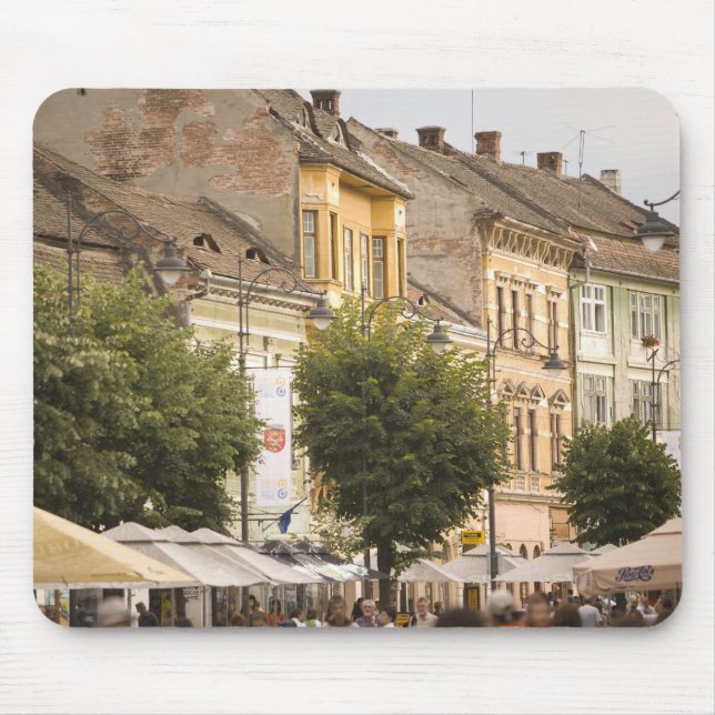 Rumänien, Sibiu. Nya staden. RF) Musmatta (Framsidan)