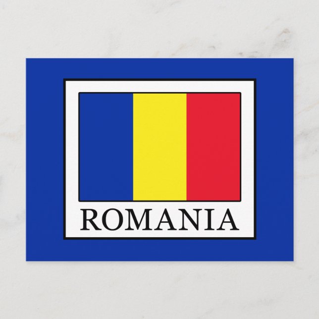 Rumänien Vykort (Framsida)