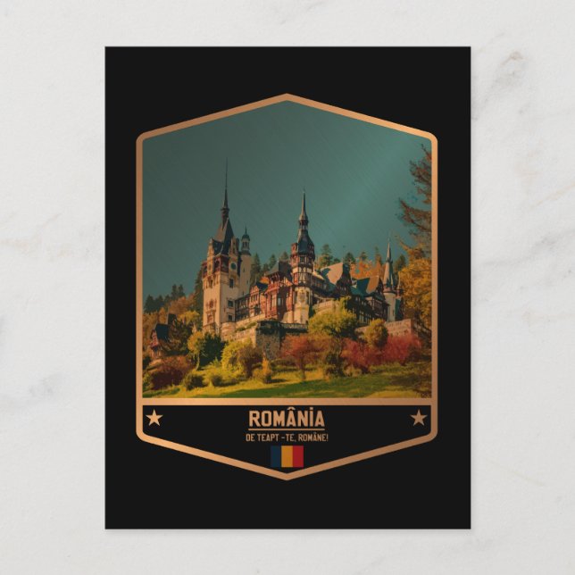 Rumänien Vykort (Framsida)