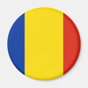 Rumänienflagga Magnet
