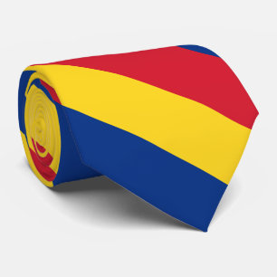 Rumänienflagga Slips