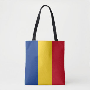 Rumänienflagga Tygkasse