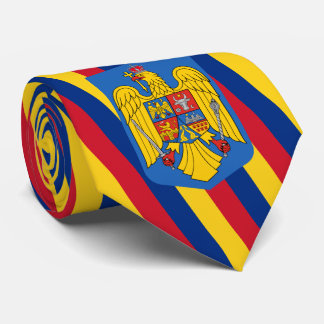 Rumäniens Flagga och Jacka av Arm, Flagga av Rumän Slips