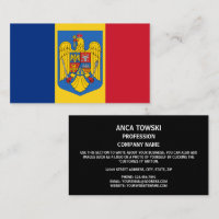 Rumäniens Flagga och Jacka av Arm, Flagga av Rumän