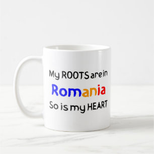 rumäniens rötter kaffemugg