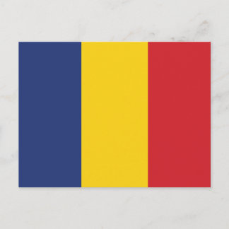 Rumänienslättflagga Vykort