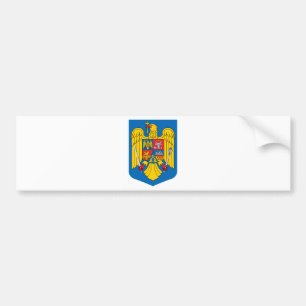 Rumänienvapensköld Bildekal