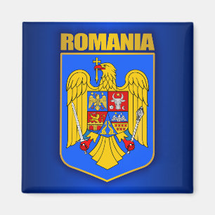 Rumänienvapensköld Magnet