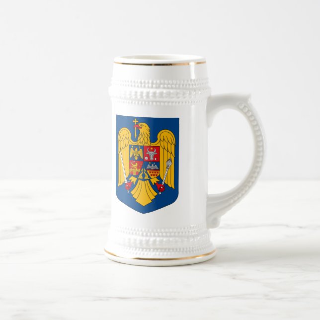 Rumänienvapensköldmugg Sejdel (Höger)
