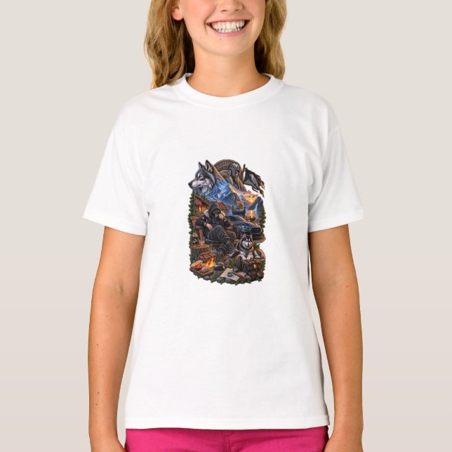 rumänsk design t shirt (Framsida)