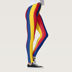 Rumänsk flagga leggings