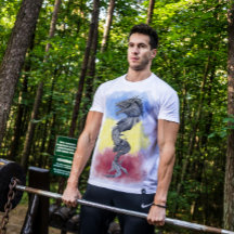 Rumänsk flagga och gammal daciansk Varg