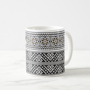 RUMÄNSK kaffemugg för FOLK KONST