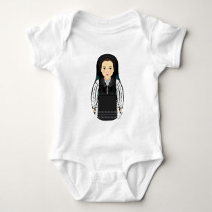 Rumänsk Matryoshka Baby Bodysuit T Shirt