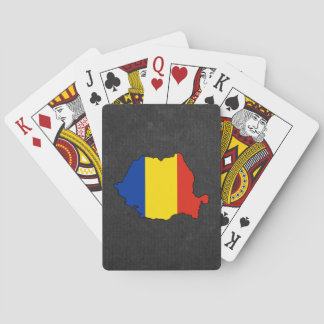 Rumänsk resasouvenir casinokort