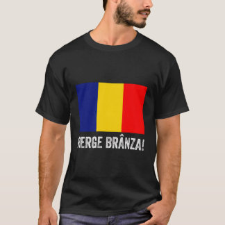 Rumänska Flagga Karta För manar Women Kids Rumänie T Shirt