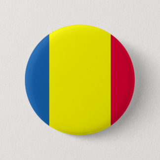 Rumänska Flagga Knapp