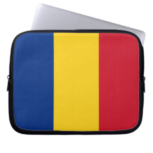 Rumänska Flagga Laptop sleeve