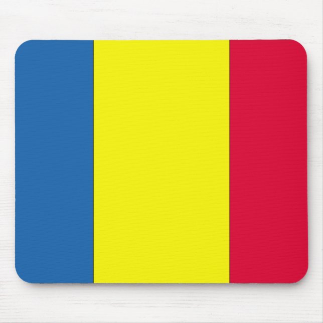 Rumänska Flagga Musmatta (Framsidan)