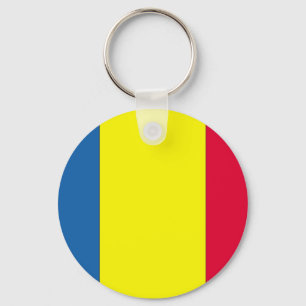 Rumänska Flagga Nyckelring
