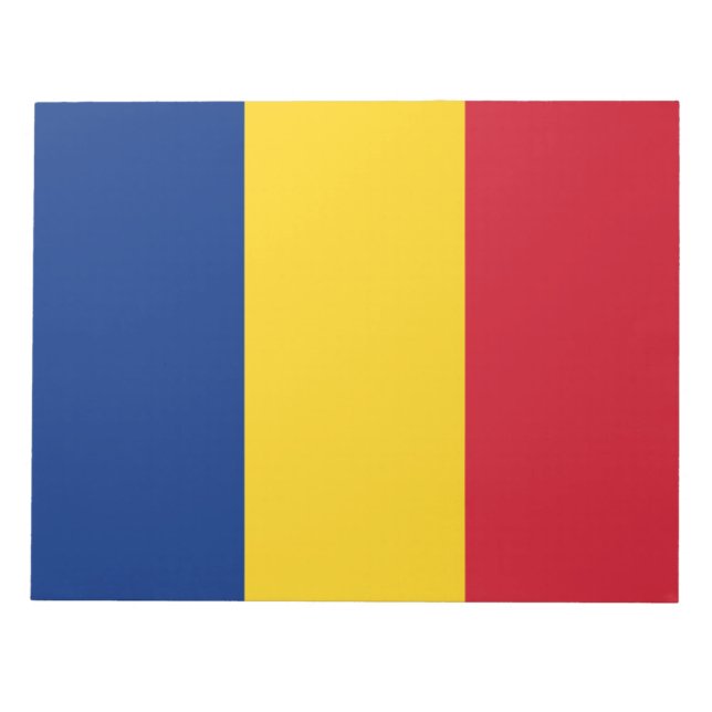 Rumänska Flagga (Rumänien) Anteckningsblock (Framsida)