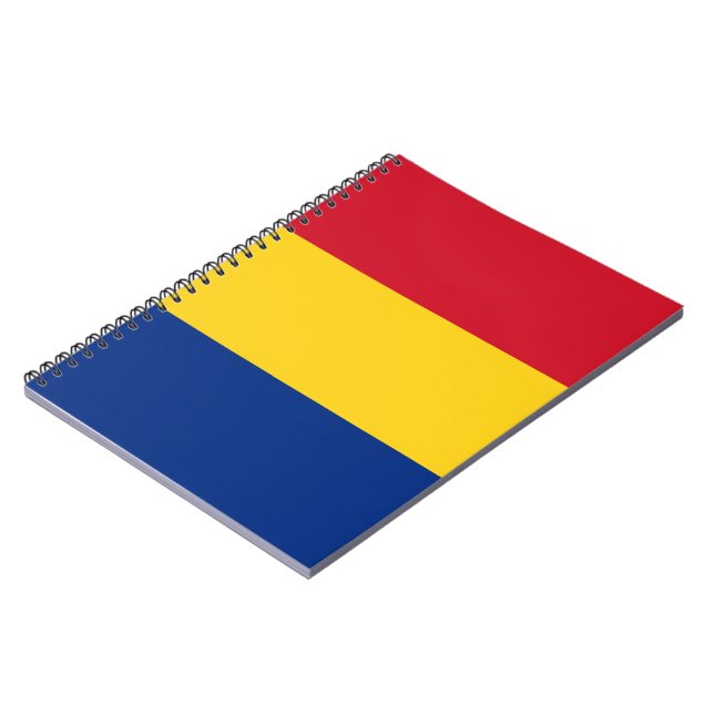 Rumänska Flagga (Rumänien) Anteckningsbok (Vänstra Sidan)