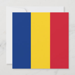 Rumänska Flagga (Rumänien) Kort