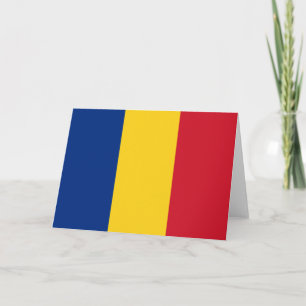 Rumänska Flagga (Rumänien) Kort
