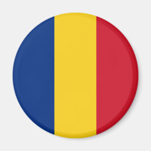 Rumänska Flagga (Rumänien) Magnet