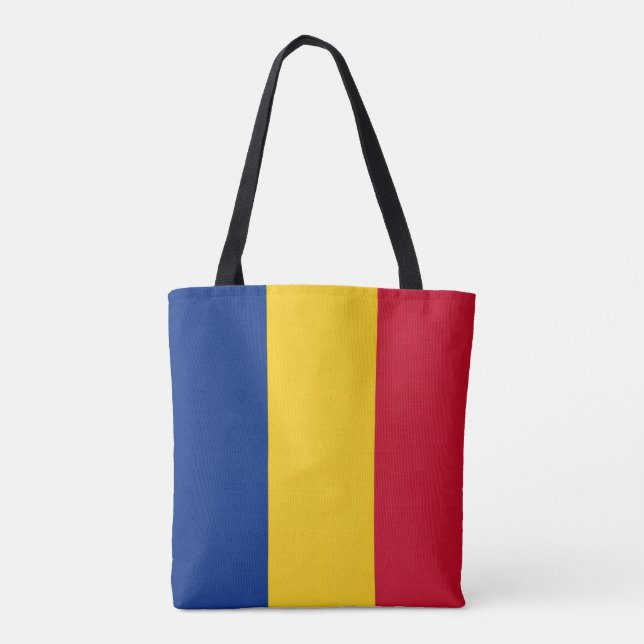 Rumänska flaggan, Rumäniens flagga Tygkasse (Baksida)
