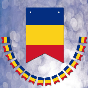 Rumänska flaggor & Partytillbehör Rumänien Banners
