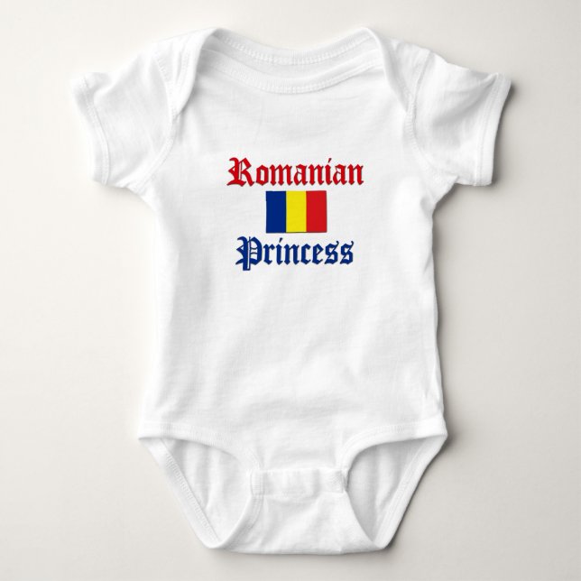 Rumänska prinsessan t-shirt (Framsida)