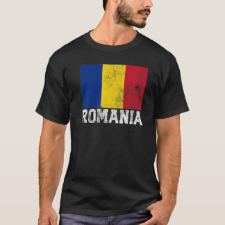 Rumänska Rumänien Flagga Home Souvenir Manar Kvinn T Shirt